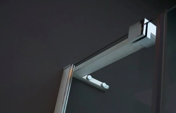 Душевой уголок Cezares Bergamo 100х100 см стекло прозрачное, профиль хром, хром - фото 4