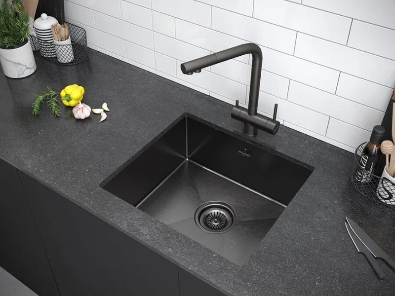 Смеситель для кухни Paulmark Skalen Sk213020 с возможностью подключения фильтра питьевой воды - фото 3