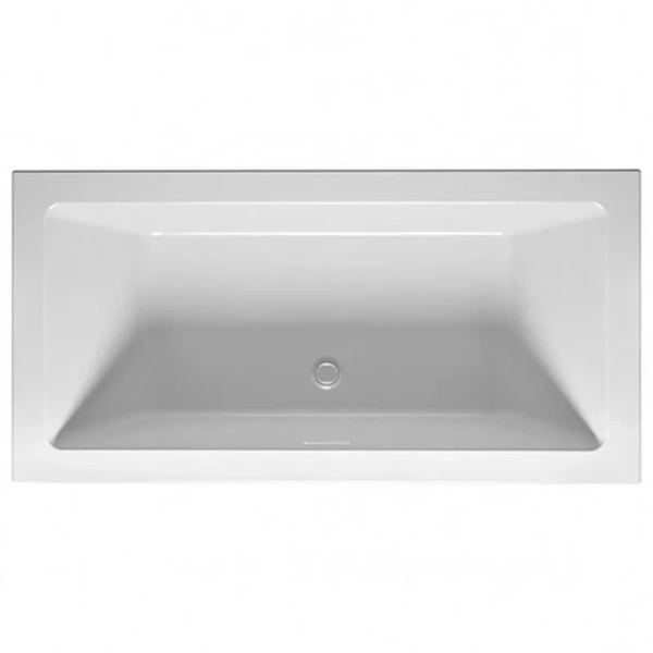 Акриловая ванна Riho Rething Cubic Fall Plug & Play, B107023005/B107022005, 180 x 90 см, наполнение через перелив, литые панели слева/справа, цвет белый - фото 1