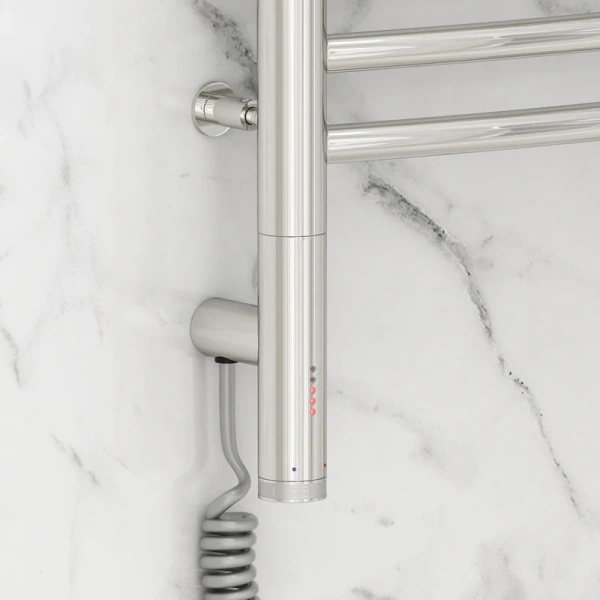 Полотенцесушитель электрический Сунержа Богема 3.0 5802-6040 40х60 см перемычка выгнутая - фото 2