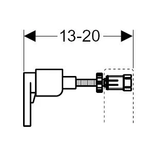 Инсталляция для раковины Geberit Duofix 111.480.00.1 с порошковым напылением - фото 4
