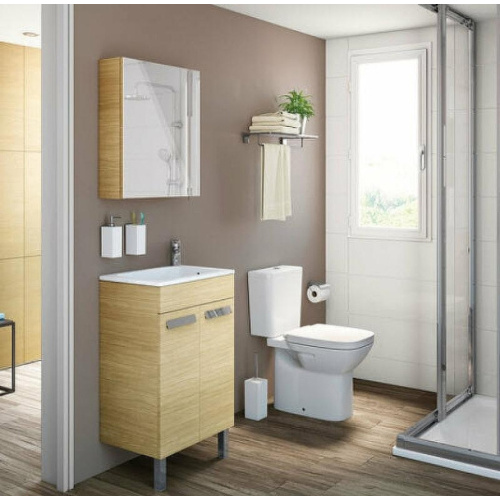 Унитаз компакт Roca Debba 34299700Y с бачком, с горизонтальным, прямым выпуском, с прямым выпуском - фото 6