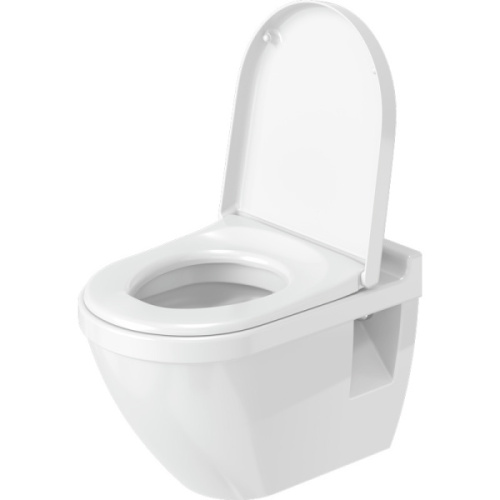 Унитаз подвесной Duravit Starck 3 с сиденьем микролифт - фото 2