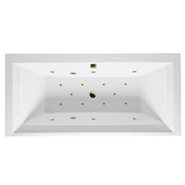 Ванна гидромассажная Excellent Crown Grand Relax 190 x 90 см, белый/бронза, WAEX.CRG19.RELAX.BR - фото 1