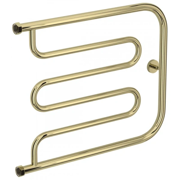 Полотенцесушитель водяной Сунержа Лира+ 65х50 см шампань, другие - фото 3