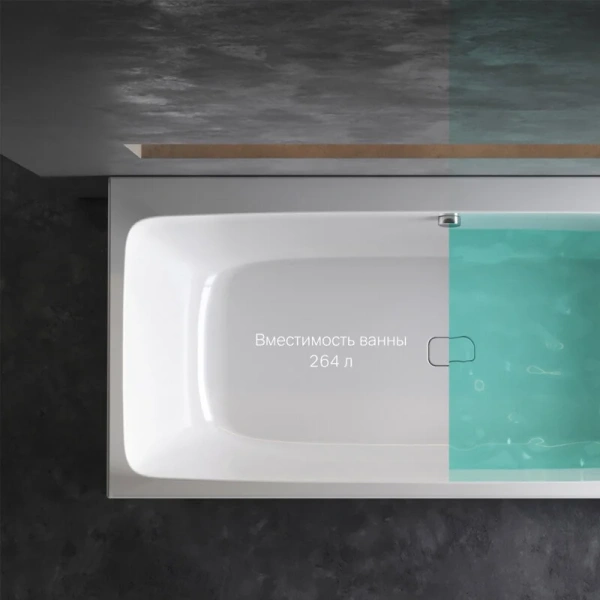 Ванна акриловая Am.Pm Func 170x80 белая, 170 см - фото 9