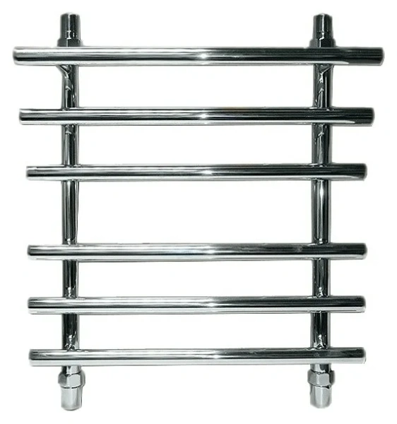 Полотенцесушитель водяной Ника Bamboo 60x50 см хром, современные, hi-tech - фото 2