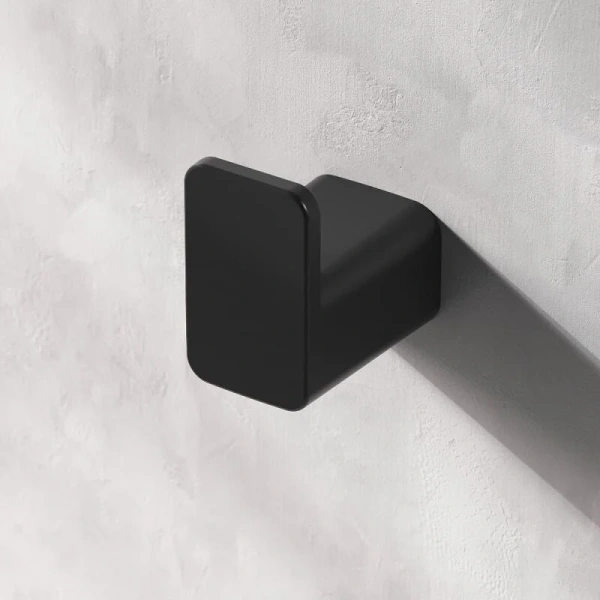 Крючок для ванной Am.Pm Func черный матовый - фото 4