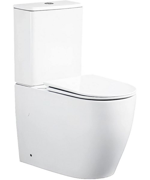 Унитаз компакт Ceruttispa Vince безободковый - фото 1