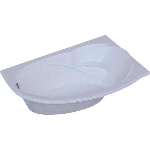 Ванна акриловая Акватек Бетта 160x97 см правая, вклеенный каркас, акриловые - фото 2