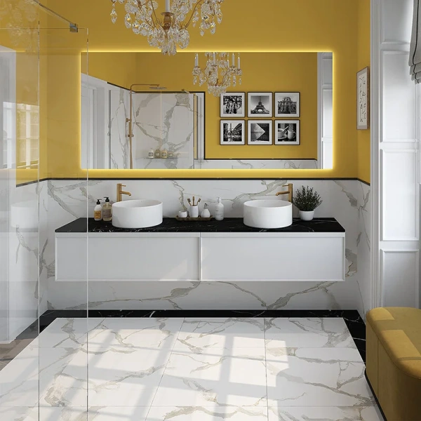 Раковина Aqueduto ESPIRAL 40 см белая глянцевая, из санфарфора - фото 7