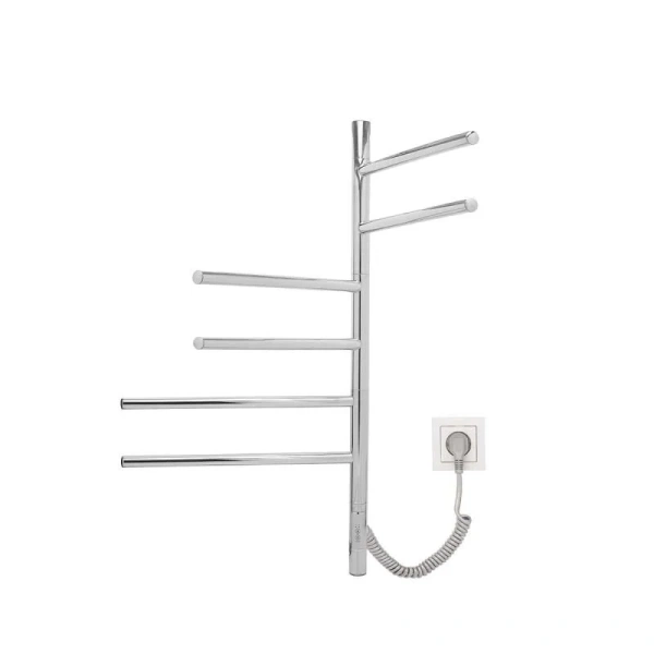 Полотенцесушитель электрический Vincea 80х43 хром - фото 3