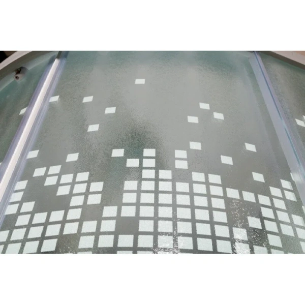 Душевая кабина Deto L 100x100 см стекло с узором, современныe, hi-tech, декорированныe - фото 10