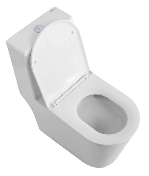 Унитаз моноблок BelBagno Tre с сиденьем микролифт, безободковые, сиденье с микролифтом , с антивсплеском, моноблок, низкие - фото 5