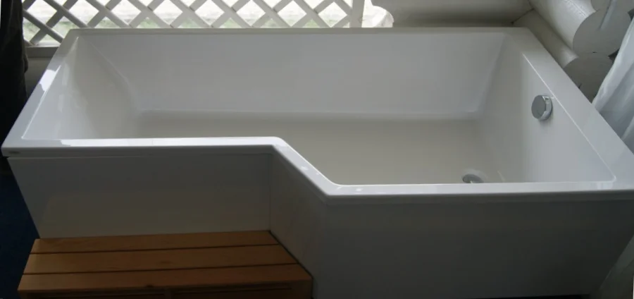 Ванна акриловая Jacob Delafon Bain Douche Neo 170х90 см белая, левосторонняя, белые - фото 7