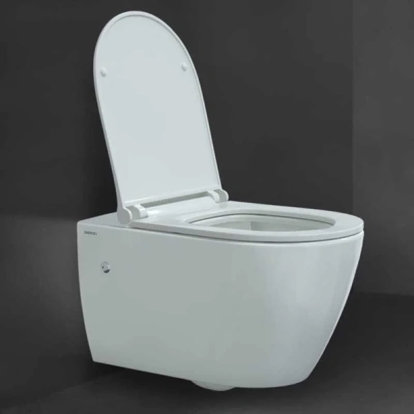 Унитаз подвесной BERGES Mascon безободковый, безободковые - фото 7