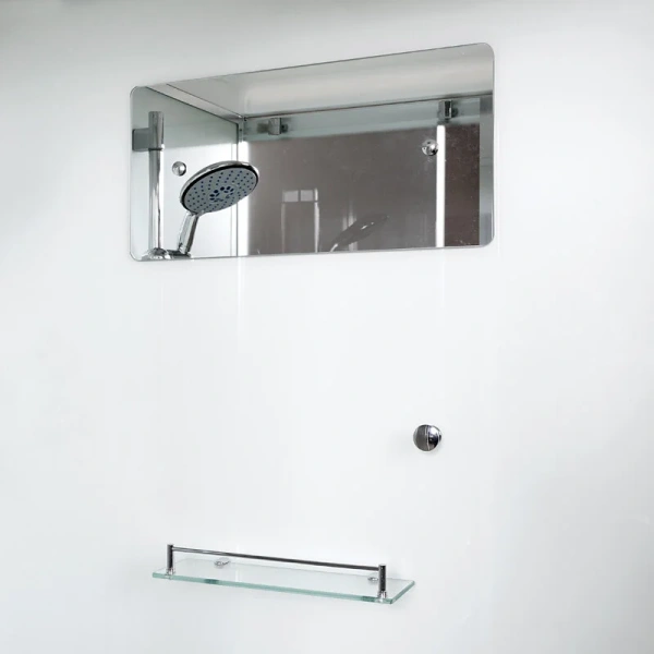 Душевая кабина Deto D 100х100 см без крыши, угловые, недорогие, для дачи, без гидромассажа, без крыши - фото 5