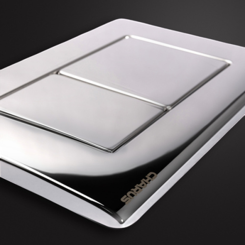 Клавиша смыва Charus Robusto глянцевая сталь - фото 2