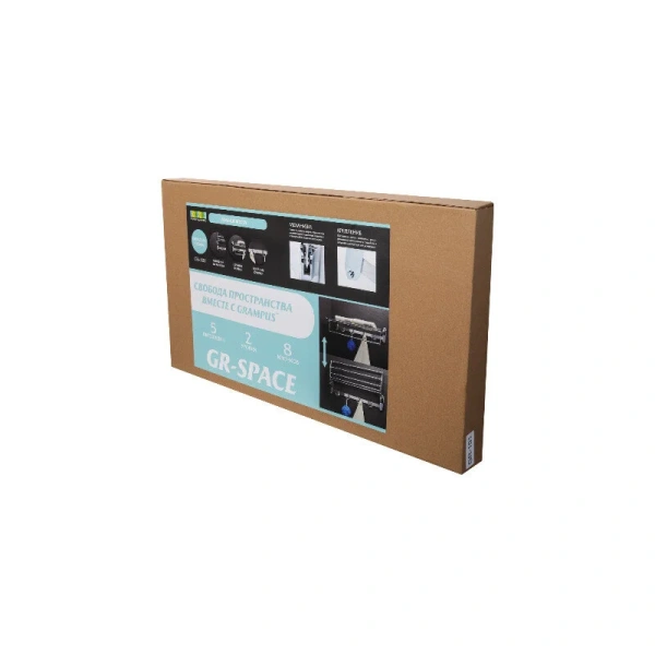 Шторка для ванны Grossman 100х150 см распашная - фото 3