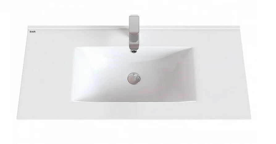 Тумба под раковину напольная IDDIS Oxford 100 см синяя