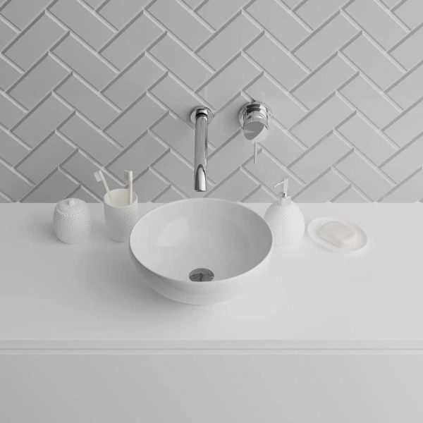 Раковина Grossman 32 см круглая - фото 4