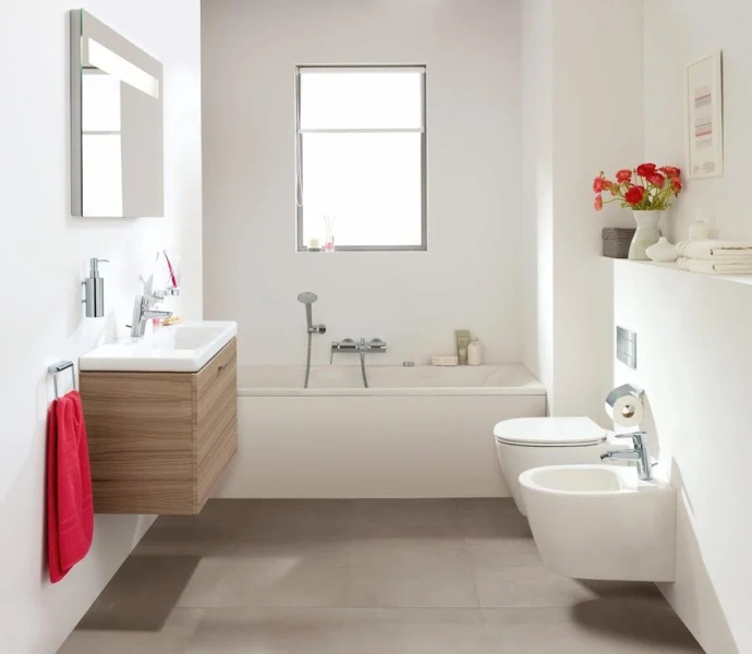 Унитаз подвесной Ideal Standard Connect E7718 с горизонтальным выпуском, круглой формы - фото 8