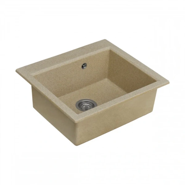 Мойка для кухни Акватон Линеа 1A733032LW2 58 см из литого мрамора