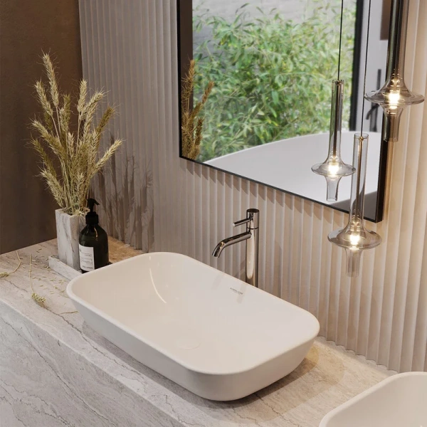 Раковина Sanita Luxe Infinity 60 см прямоугольная, 60 см - фото 6