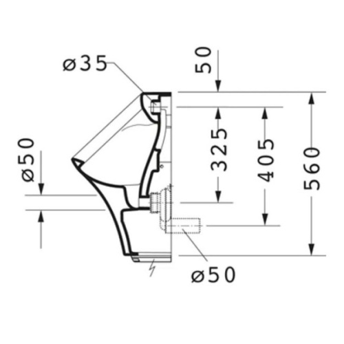 Писсуар электронный Duravit Durastyle 280431 - фото 4