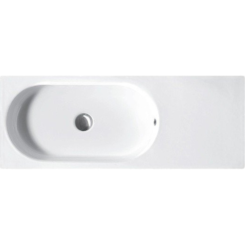 Раковина Hatria Area 90х35 см, подвесные, накладные (на столешницу) - фото 2