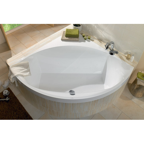 Ванна квариловая Villeroy & Boch Squaro 150х150 см без панели, квариловые - фото 2