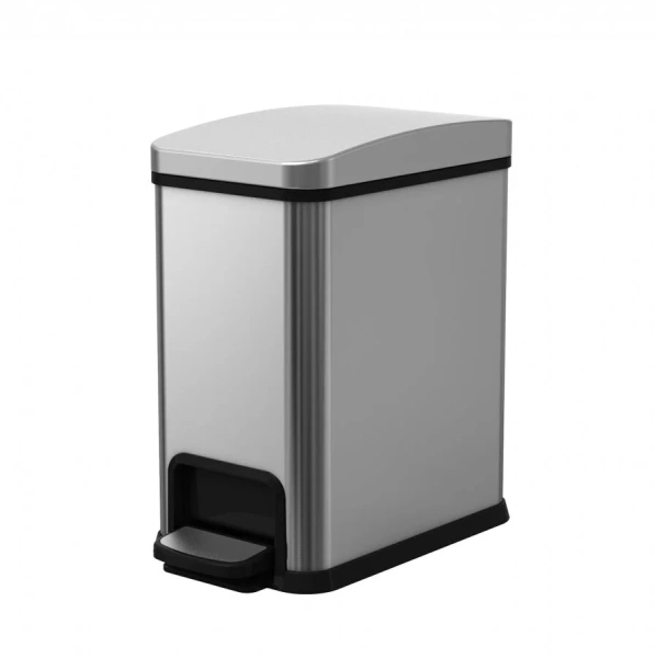 Мусорное ведро WeltWasser WW ME 1000000398 8 л прямоугольное - фото 1