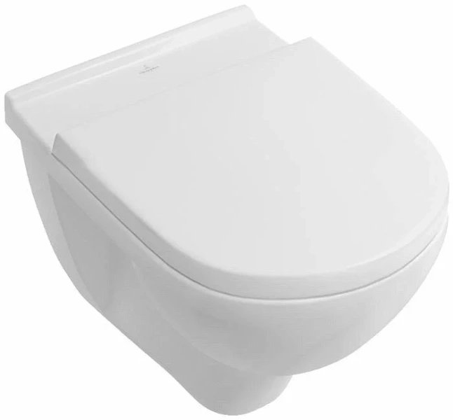 Унитаз подвесной Villeroy & Boch O.novo с сиденьем микролифт без грязеотталкивающего покрытия - фото 1