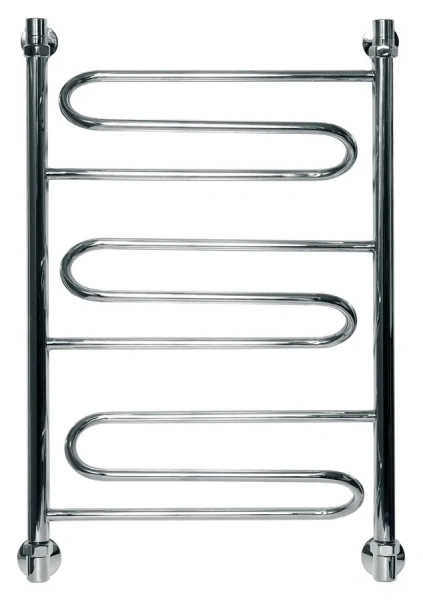 Полотенцесушитель водяной Ника Curve 80x60 см хром - фото 2