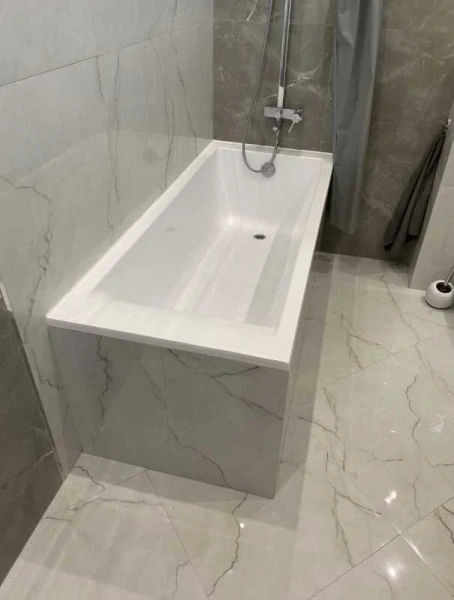 Ванна из литьевого мрамора Radianse Лазурь-3 170 x 70 см, белый, Лазурь-3 R1700/700 - фото 3