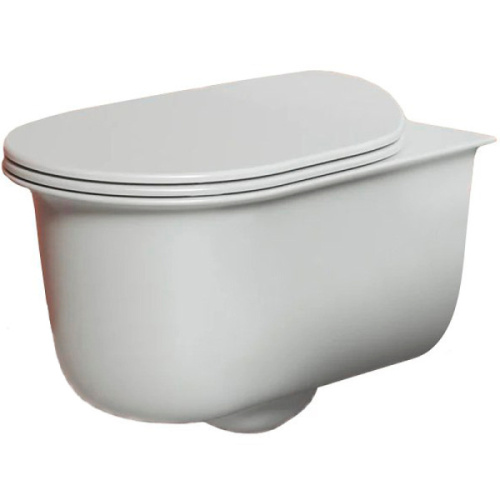 Унитаз подвесной ArtCeram Chic черный матовый - фото 4