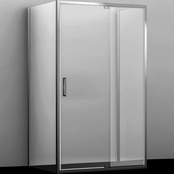 Душевой уголок WasserKRAFT Berkel 120х80 см профиль хром - фото 1