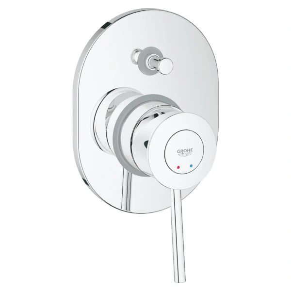 Смеситель для ванны встраиваемый Grohe BauClassic 29047000 - фото 1