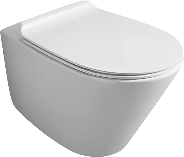 Крышка-сидение с микролифтом Simas Gambassi белая - фото 3