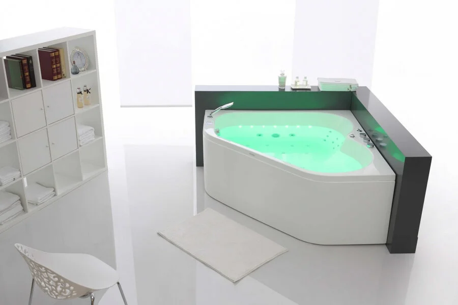 Ванна акриловая гидромассажная SSWW A2202DGSP, 150 x 150 см, с подсветкой, белая index_1 - фото 9