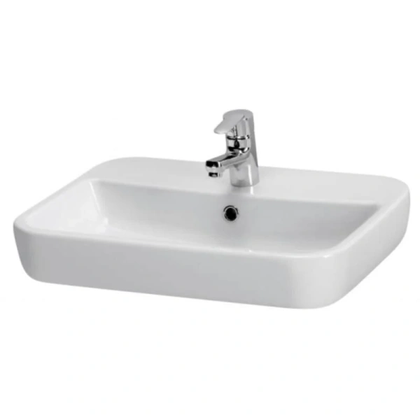 Раковина Cersanit CASPIA SQUARE UM-CAS60/1-S 59.5х42 см - фото 1