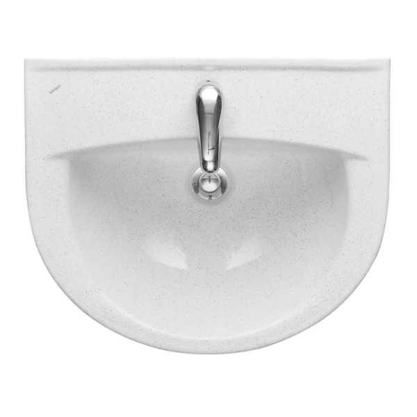 Раковина Santeri Виктория 56 см крап на белом - фото 2