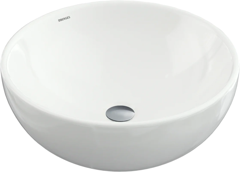 Раковина BERGES Mascon 45 см белая - фото 4