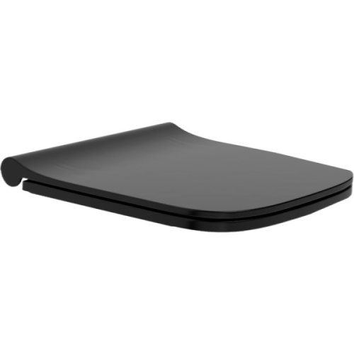 Крышка-сидение с микролифтом Boheme Bello черная матовая - фото 2