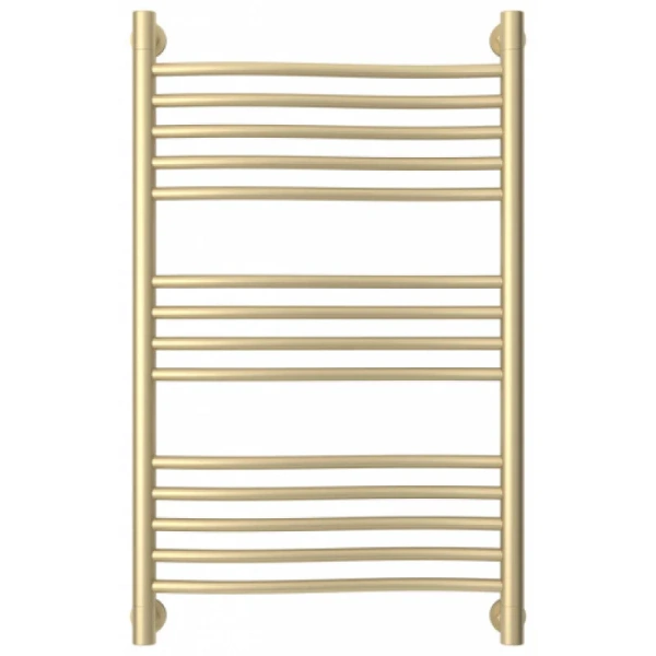 Полотенцесушитель водяной Сунержа Флюид+ 50х80 см матовая шампань, другие - фото 3