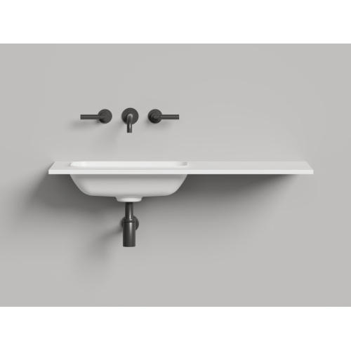 Раковина Salini Onda Edge Round 200 см белый матовый - фото 2