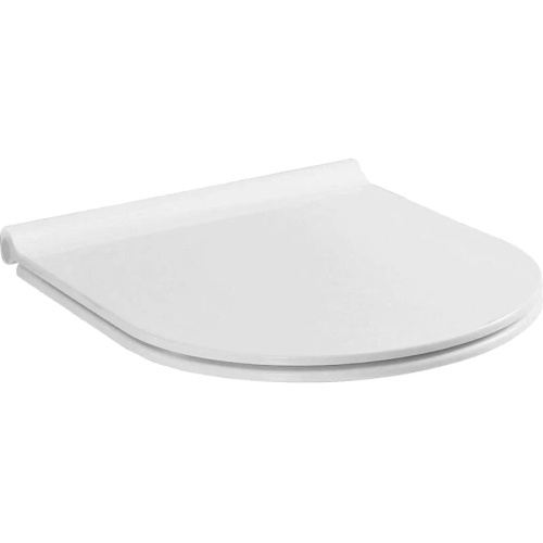 Крышка-сидение с микролифтом Boheme Bianca белая глянцевая - фото 2