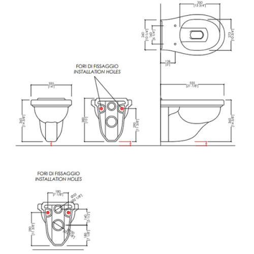 Унитаз подвесной Devon&Devon Blues IBWCSBLUES - фото 3