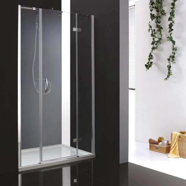 Душевая дверь в нишу Cezares Bergamo 150 см левая - фото 4