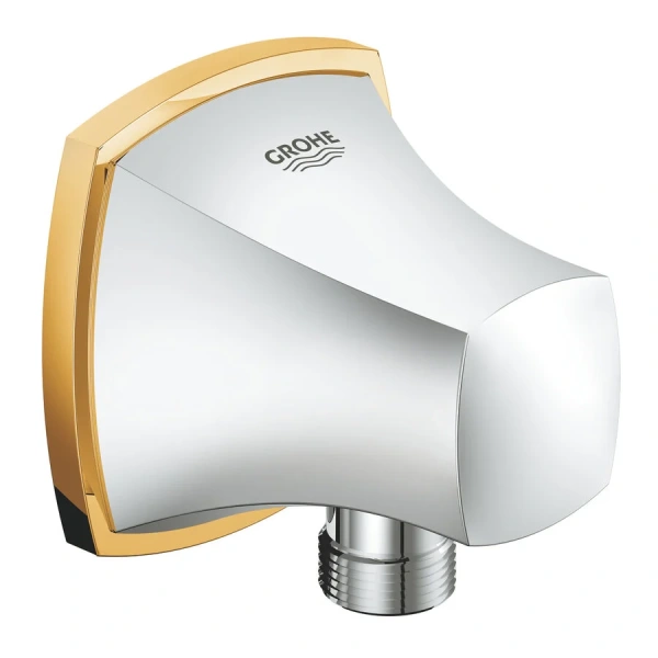 Выход из стены, хром-золото, Grohe Grandera 27970IG0 - фото 1